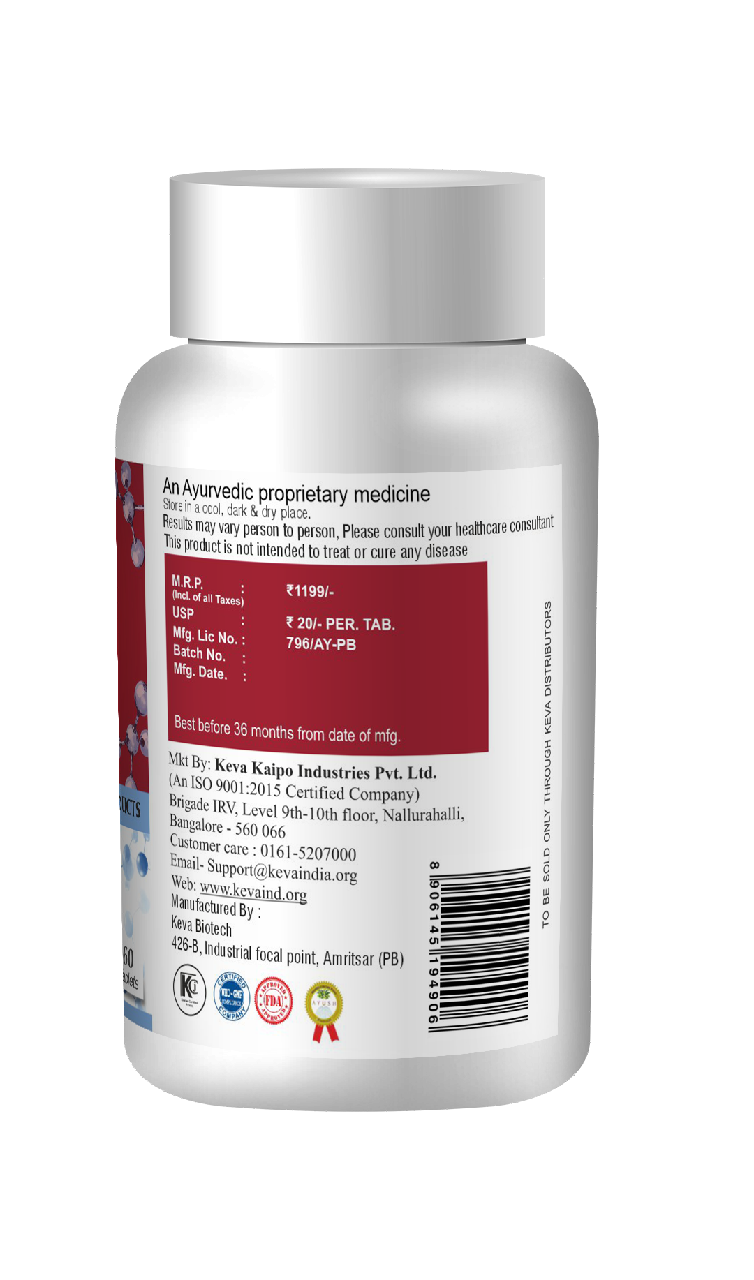 KEVA L-ARGININE TABLET