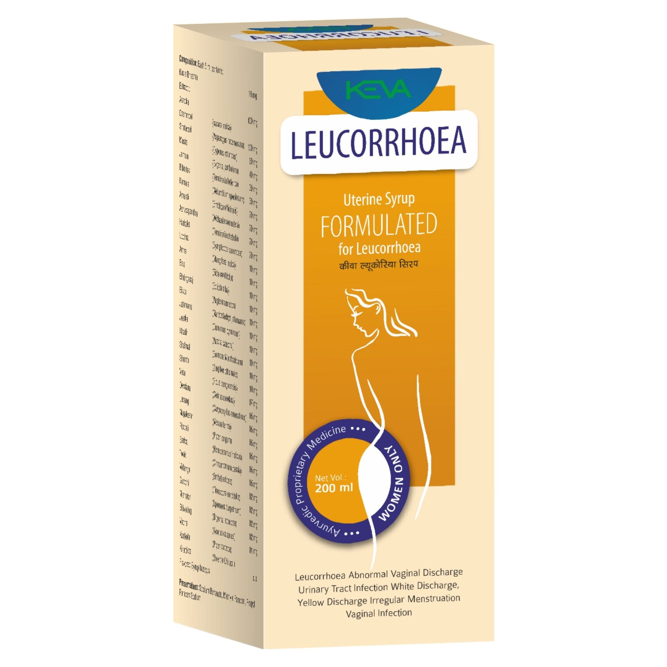 Keva LEUCORRHOEA Syrup