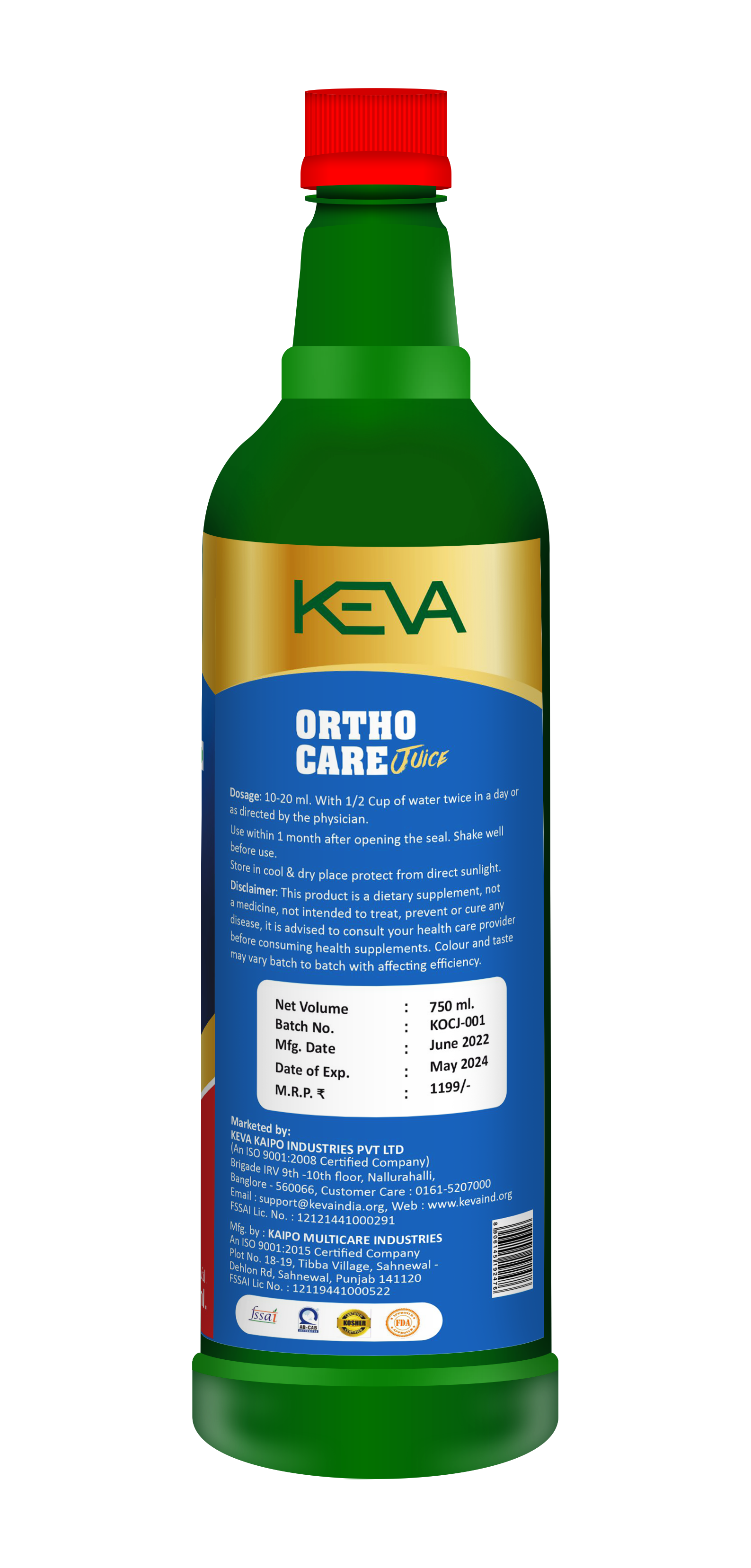 Ortho care juice