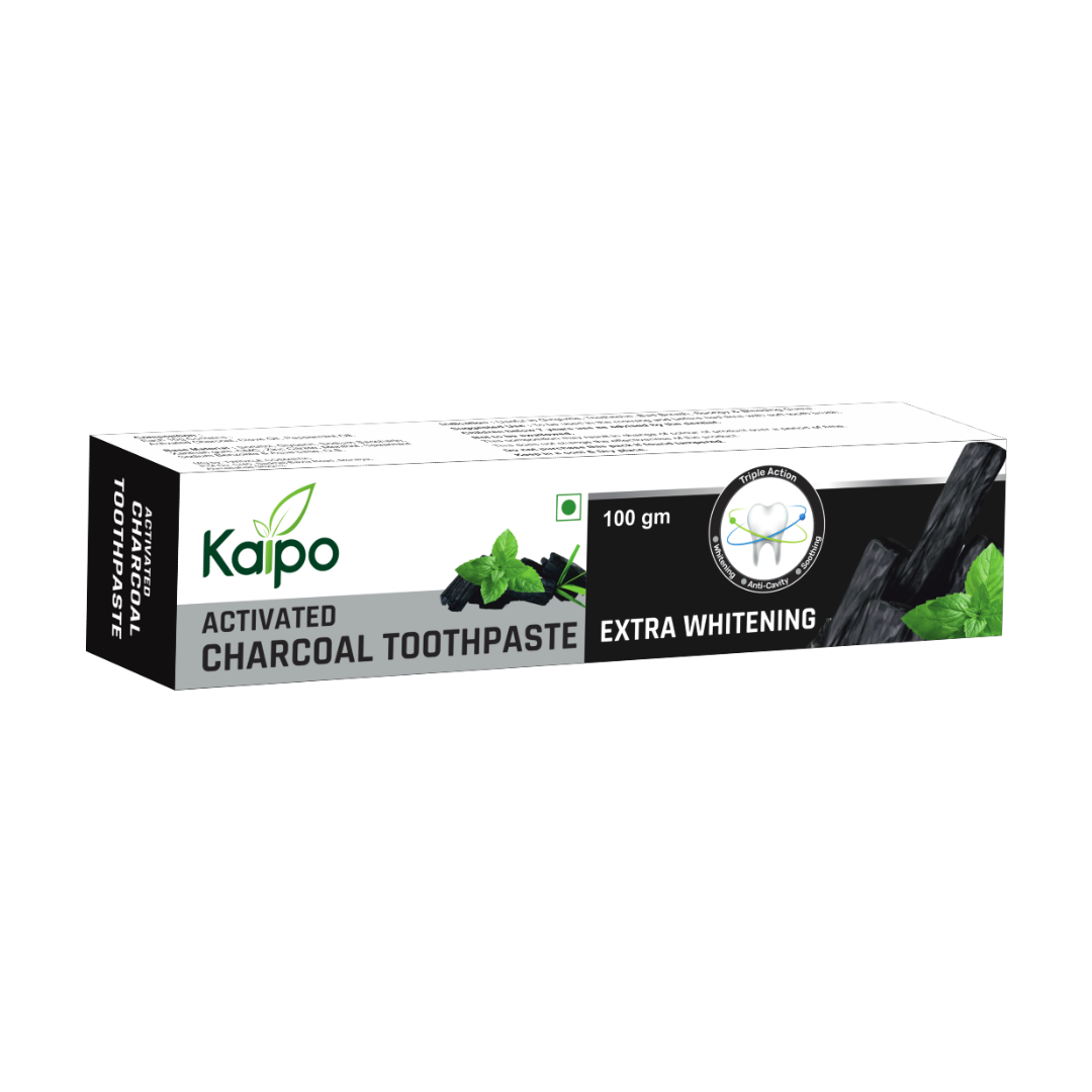 KAIPO ACTIVATED CHARCOAL TOOTHPASTE