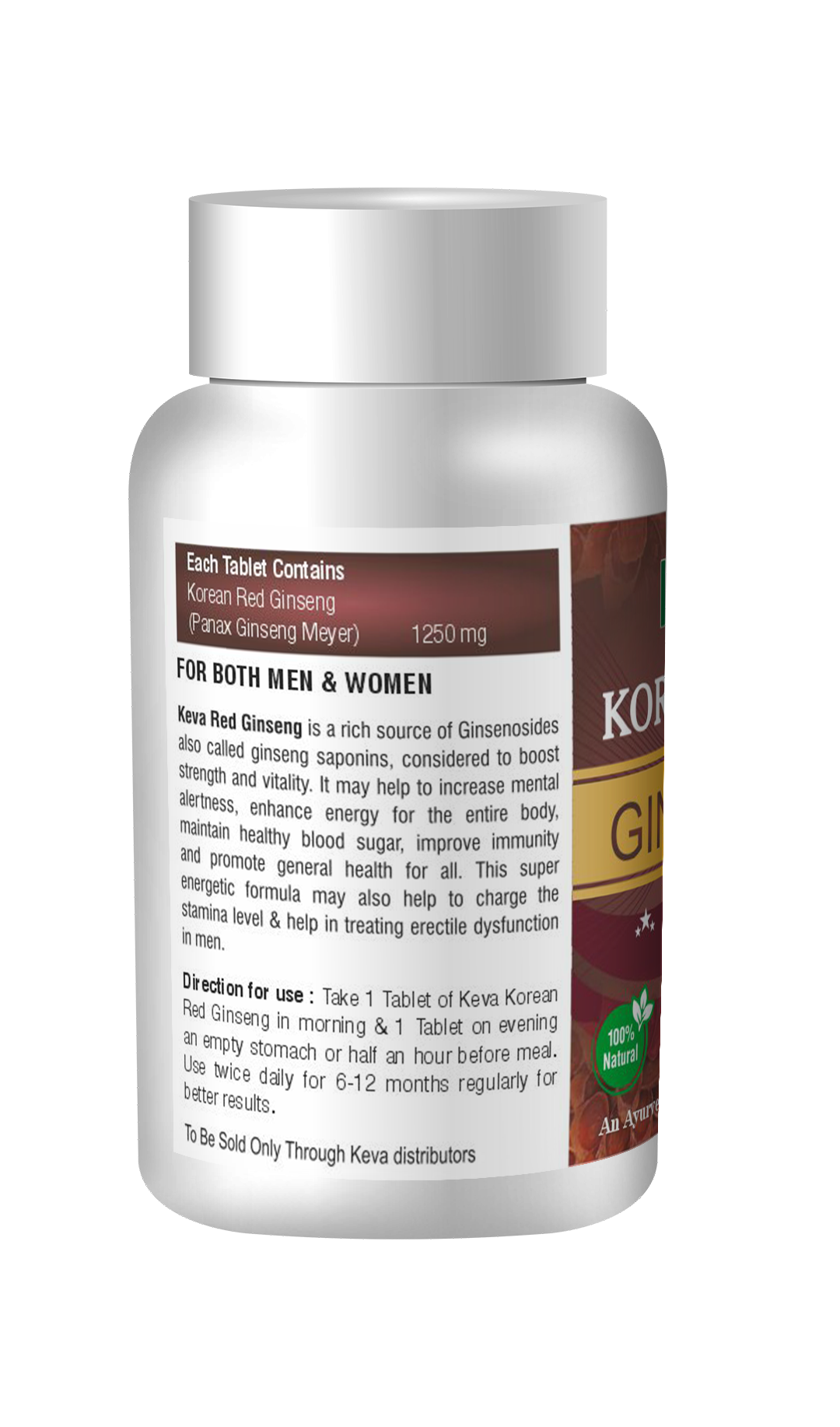 KOREAN RED GINSENG TABLETS