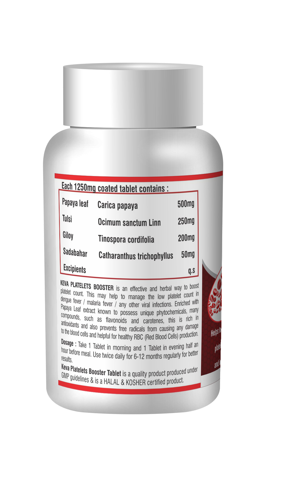 Keva Platelets Booster Tablet
