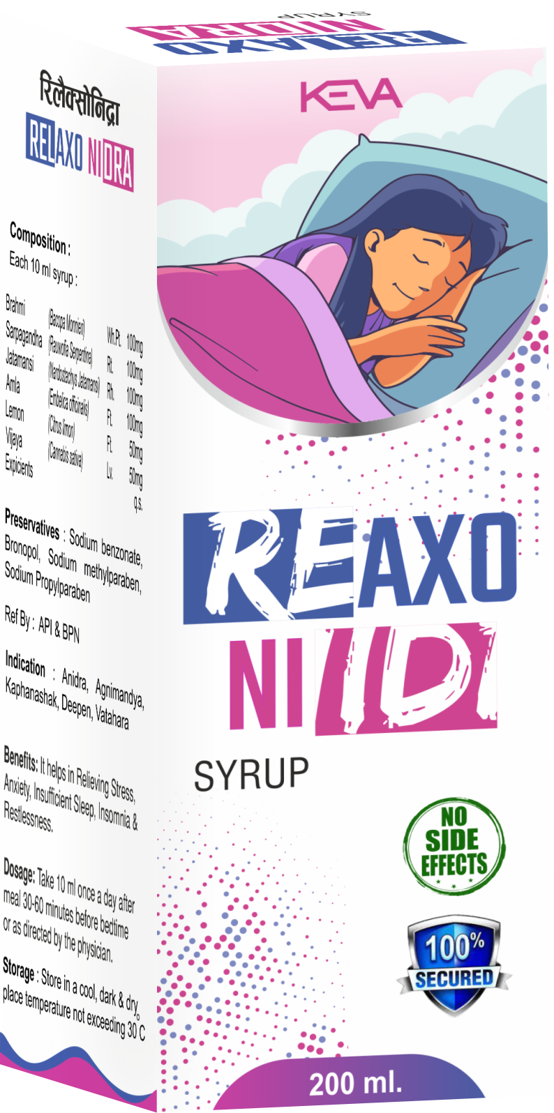 KEVA RELAXO NIDRA SYRUP