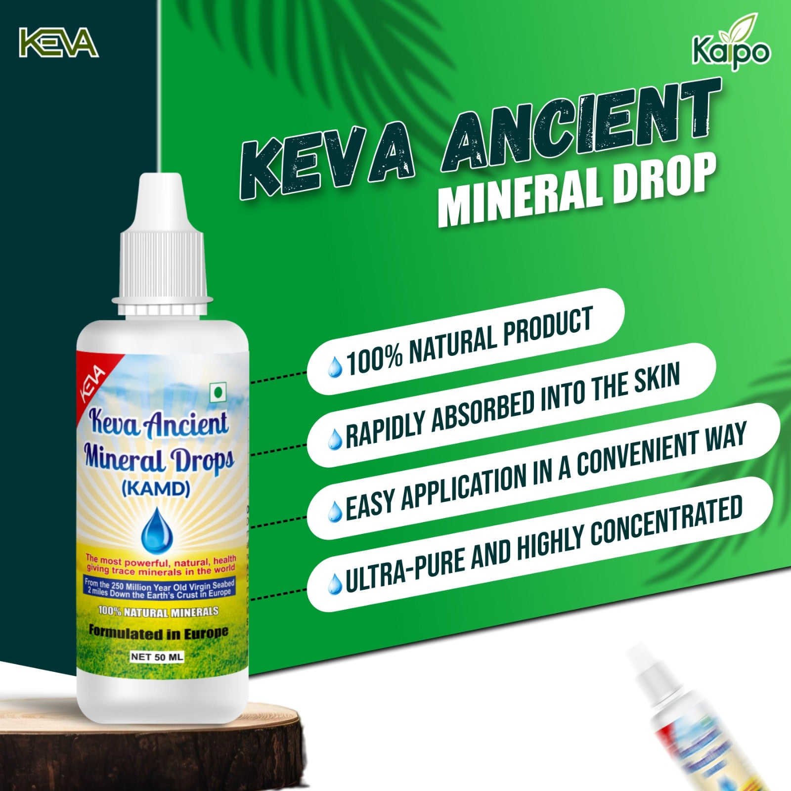 Keva Ancient Mineral Drops