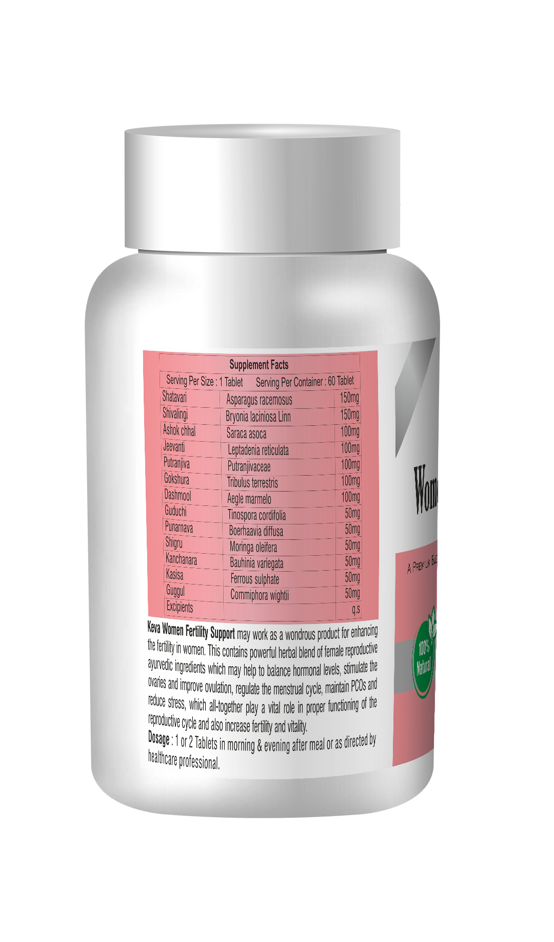 KEVA Women Fertility Support Tablets