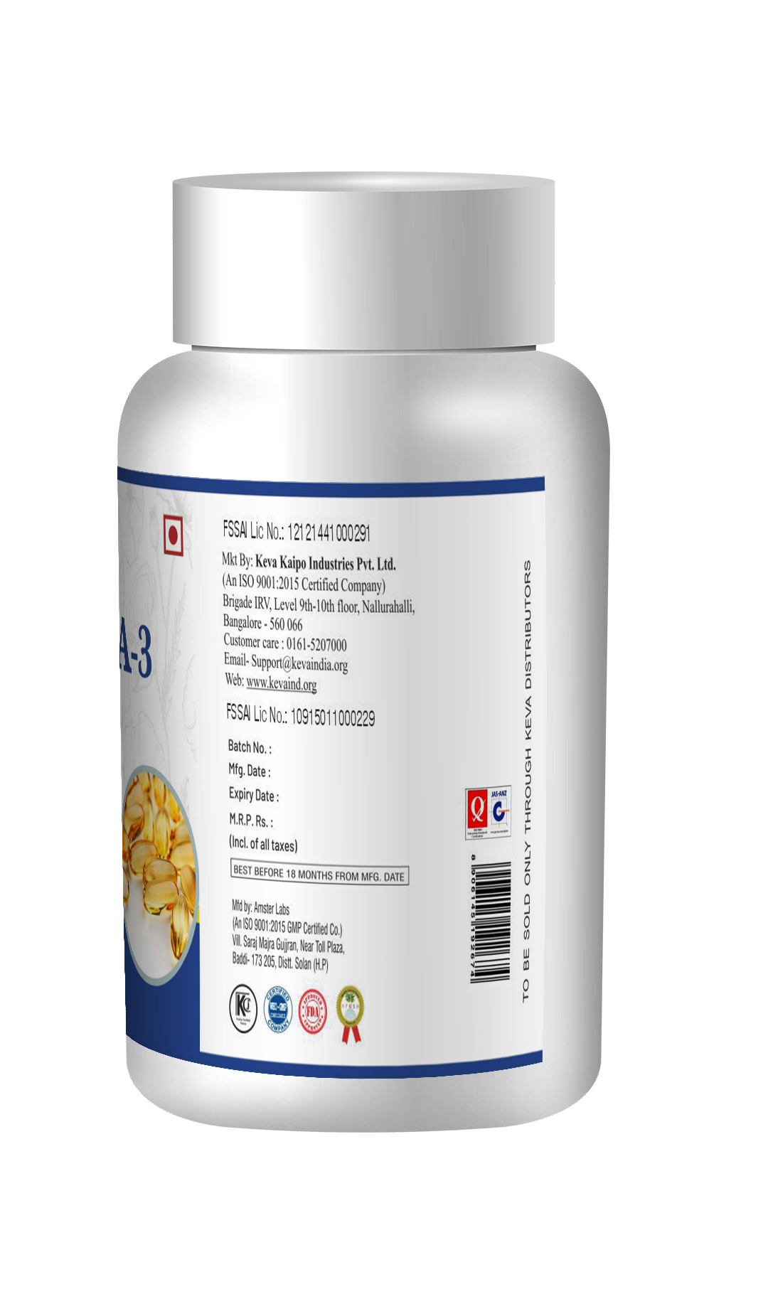 Keva Omega 3 Softgel