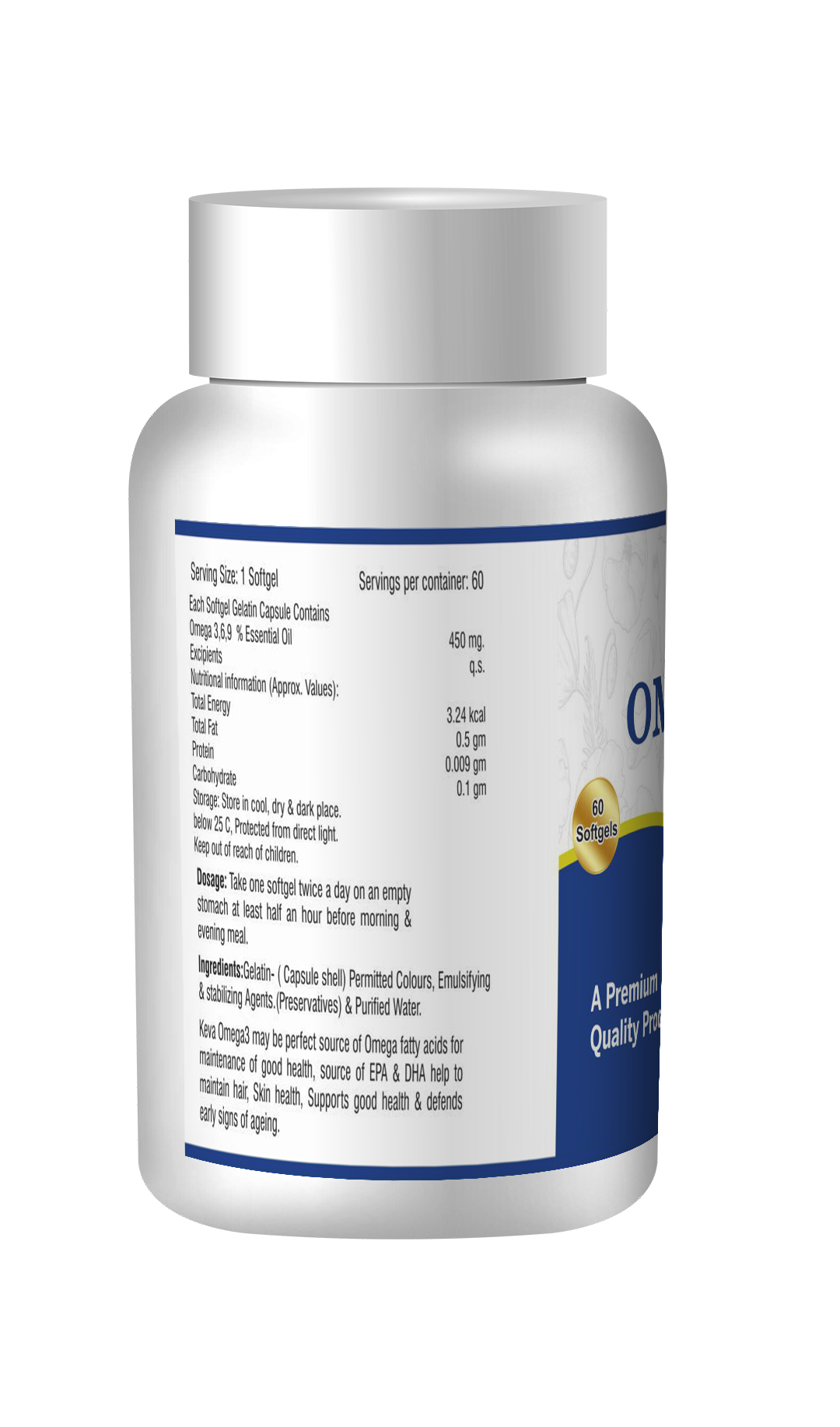Keva Omega 3 Softgel