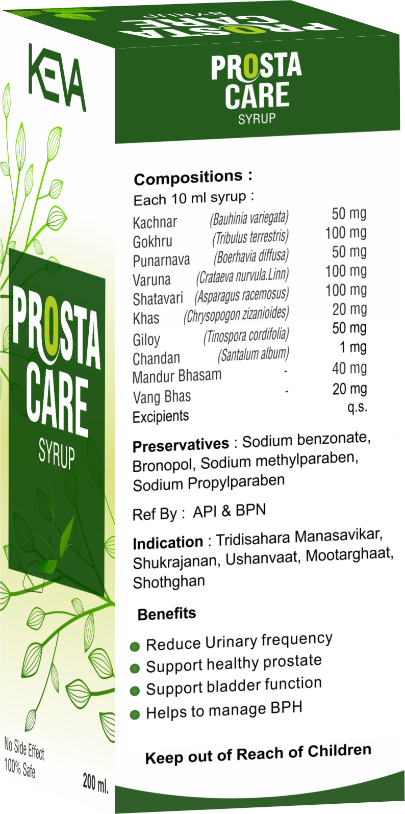 KEVA PROSTA CARE SYRUP